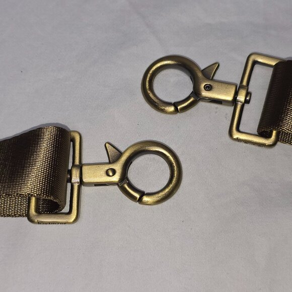 HARTMANN Belting Leather & Nylon Adjustable REPLACEMENT LUGGAGE SHOULDER STRAP - Picture 3 of 3